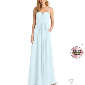 Mist Blue Azazie Prom/Bridesmaid Dress
